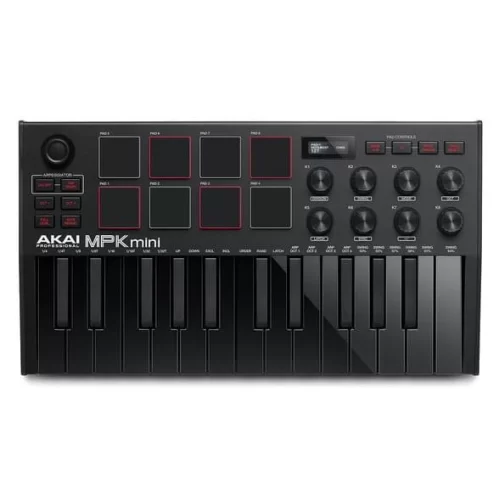 Akai MPK Mini MK3 Black MIDI-клавиатура, 25 клавиш купить в Москве